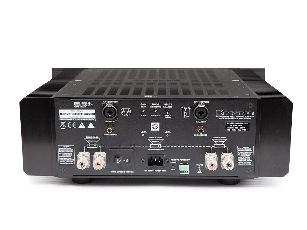 Bryston 4B Cubed Dual-Mono Amplifier