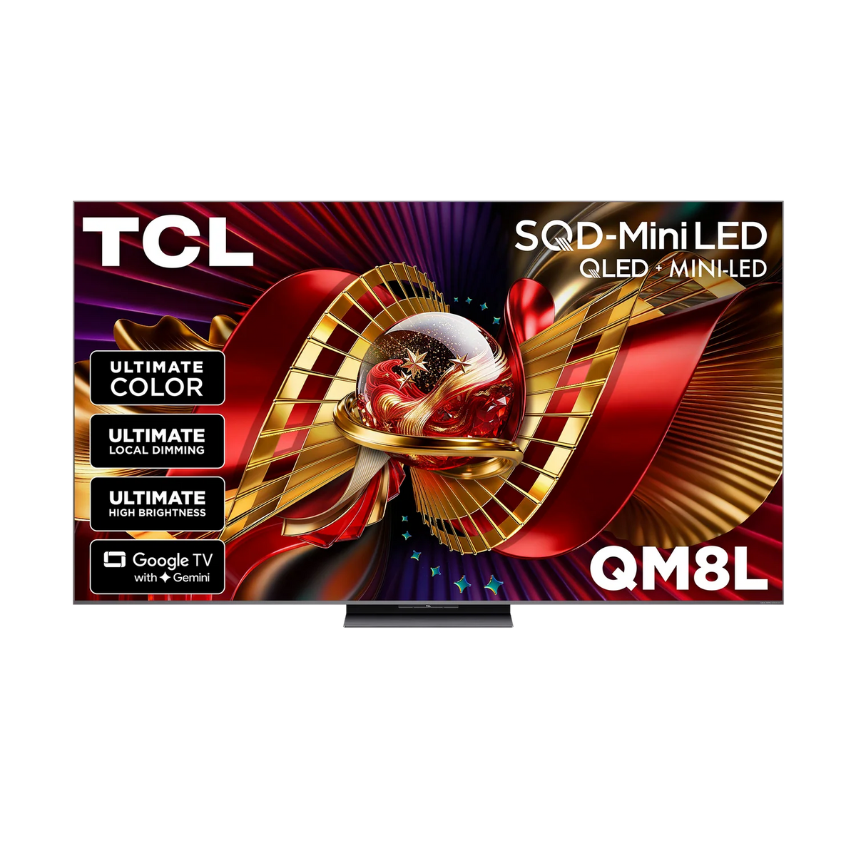 TCL 75" QM8L Series SQD-Mini LED 4K UHD HDR Smart TV