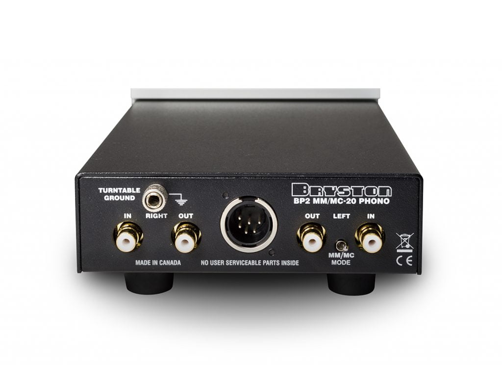 Bryston BP-3 MM/MC Moving Magnet / Moving Coil Phono Gain Stage PS-3 Power Supply Required (Sold Separately)