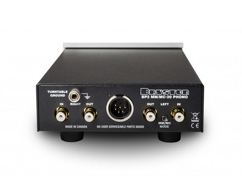 Bryston BP-3 MM/MC Moving Magnet / Moving Coil Phono Gain Stage PS-3 Power Supply Required (Sold Separately)