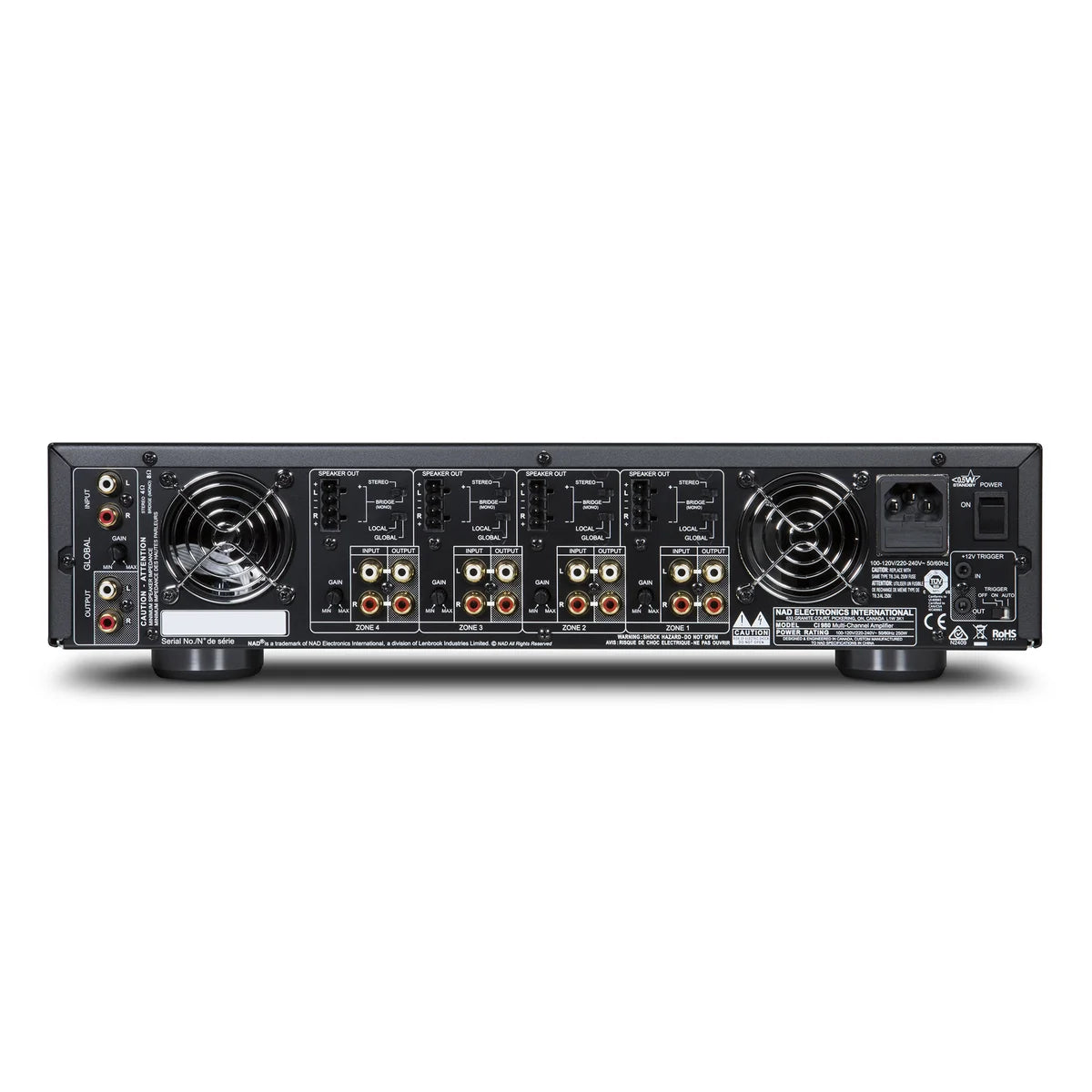 NAD CI 980 MULTI-CHANNEL POWER AMPLIFIER
