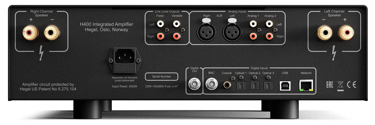 Hegel H400 Integrated Amplifier