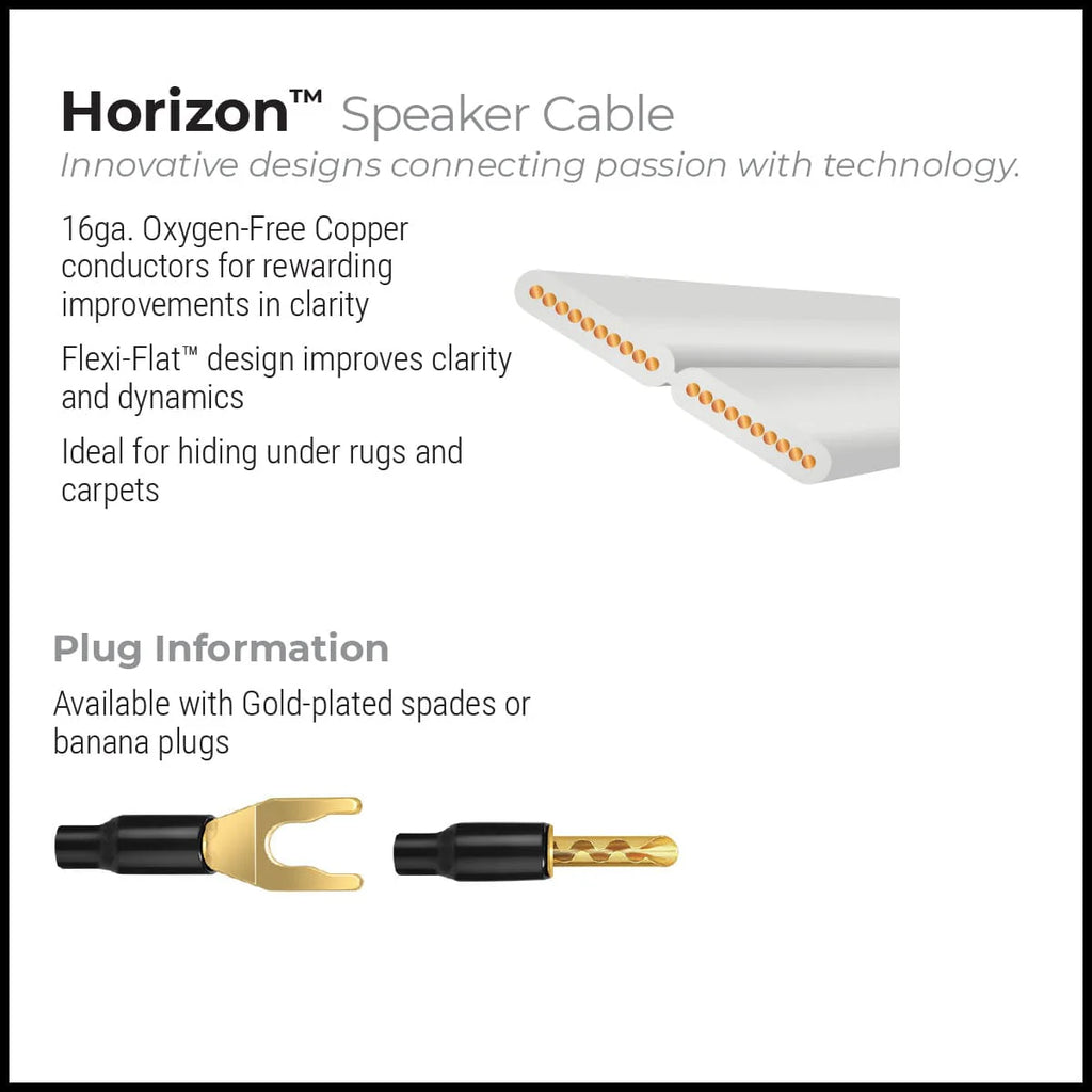 Wireworld Horizon™ Speaker Cable
