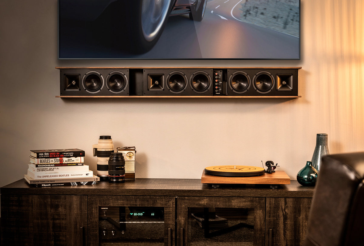 Klipsch Heritage Theater Bar Passive LCR Theater Speaker