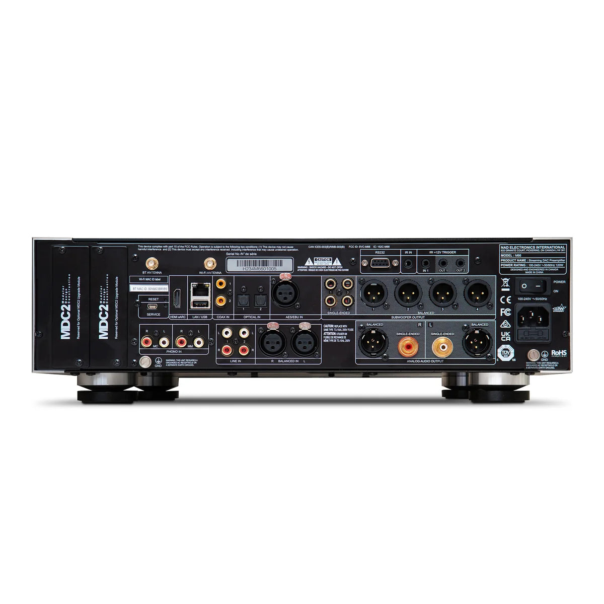 NAD M66 BluOS Streaming Preamplifier / DAC