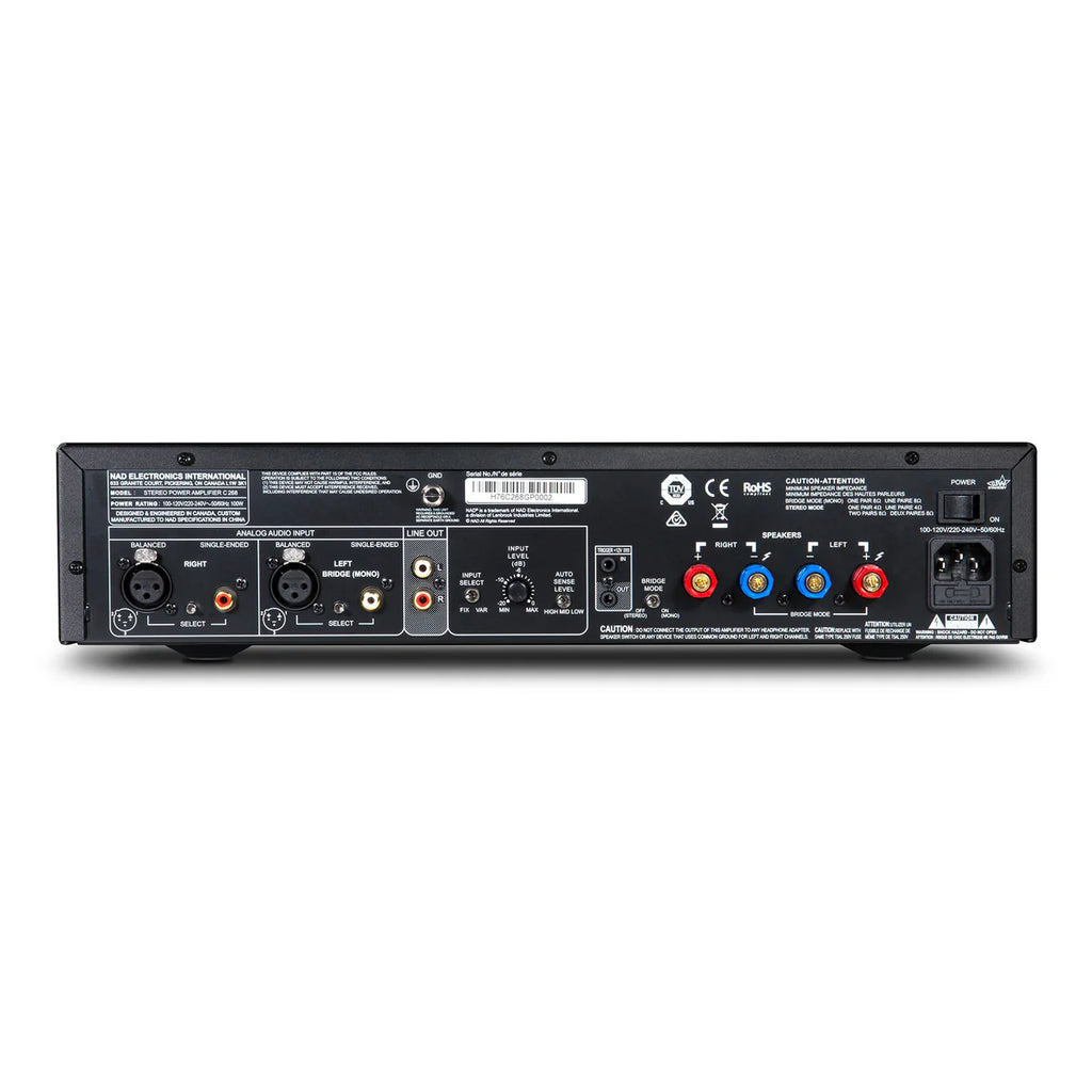 NAD C 268 STEREO POWER AMPLIFIER