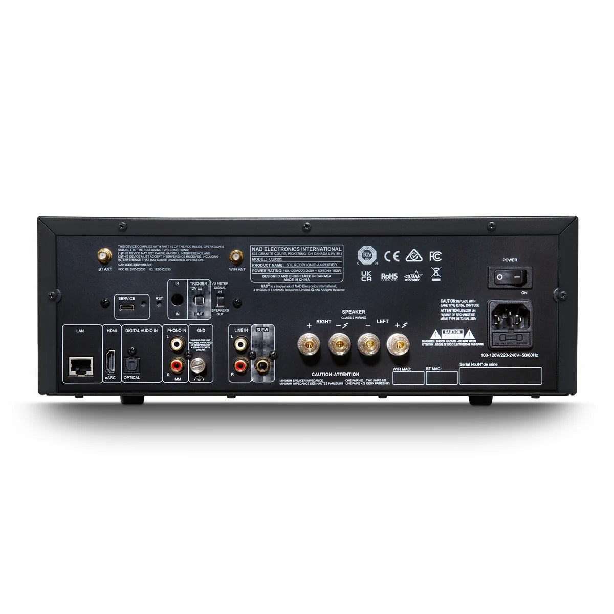 NAD C 3030S STEREO INTEGRATED AMPLIFIER