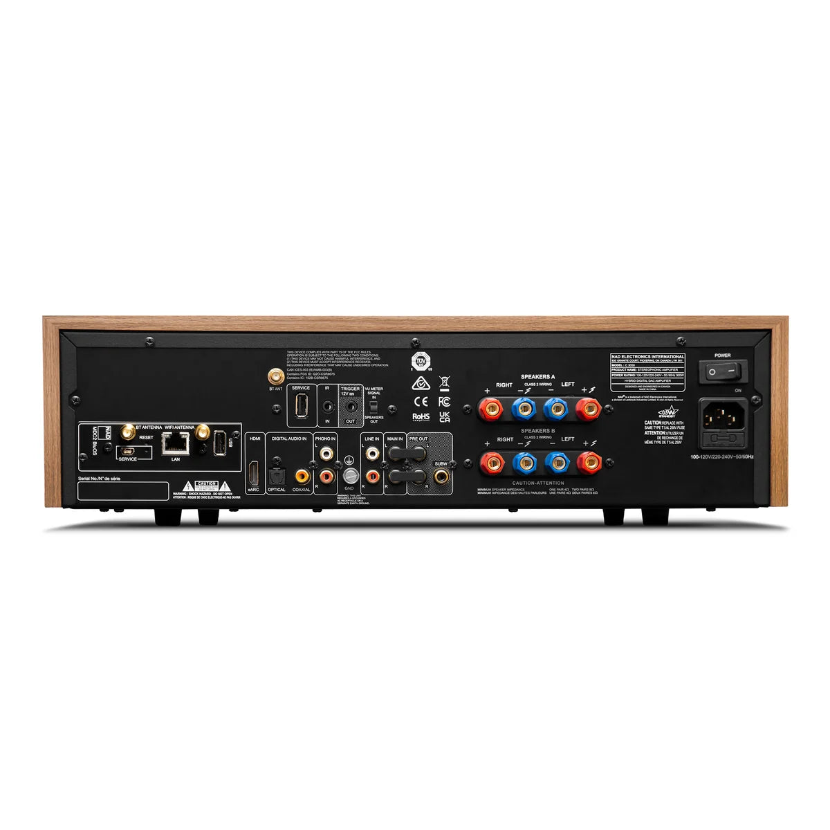 NAD C 3050 BluOS STEREOPHONIC AMPLIFIER