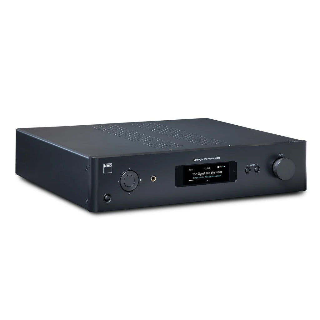 NAD C 379 HYBRIDDIGITAL DAC AMPLIFIER BLUOS Card Installed