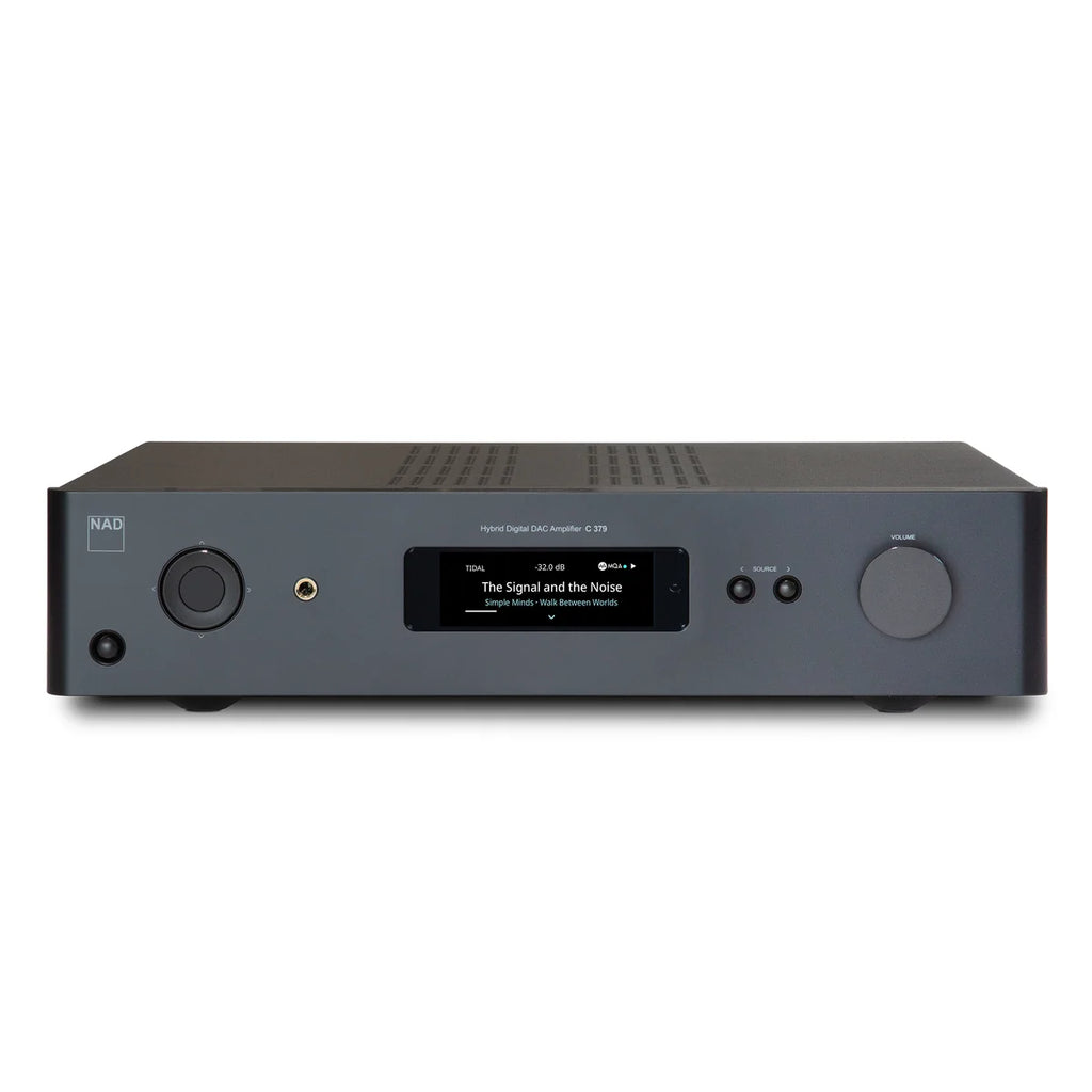 NAD C 379 HYBRIDDIGITAL DAC AMPLIFIER BLUOS Card Installed