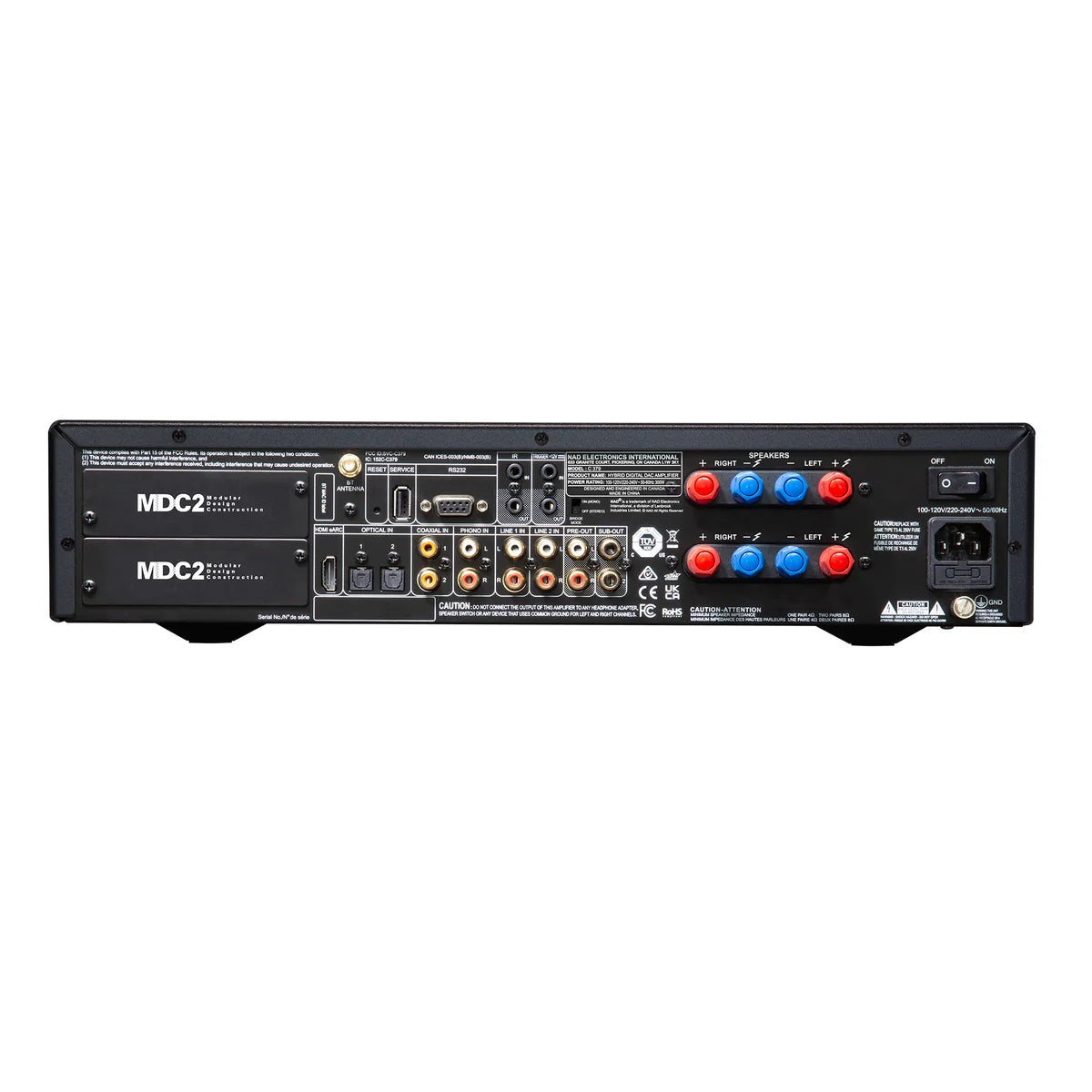 NAD C 379 HYBRIDDIGITAL DAC AMPLIFIER
