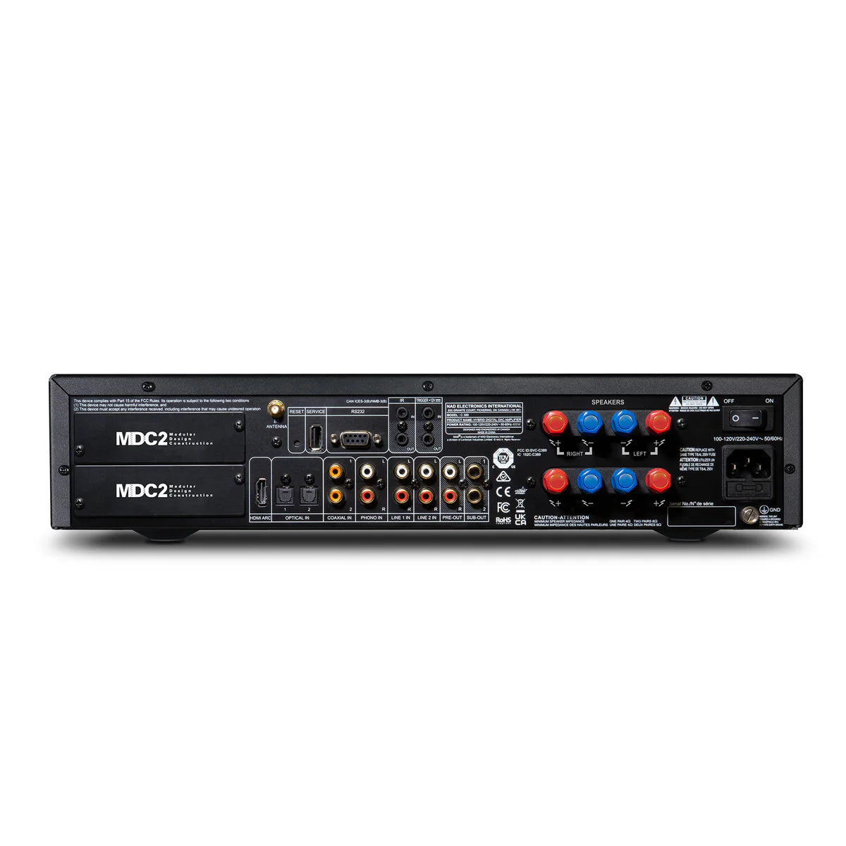 NAD C 389 HYBRIDDIGITAL DAC AMPLIFIER