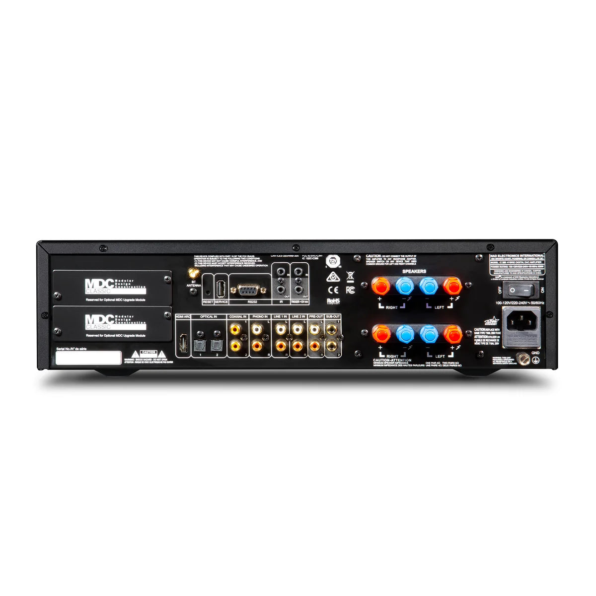 NAD C 399 HYBRIDDIGITAL DAC AMPLIFIER