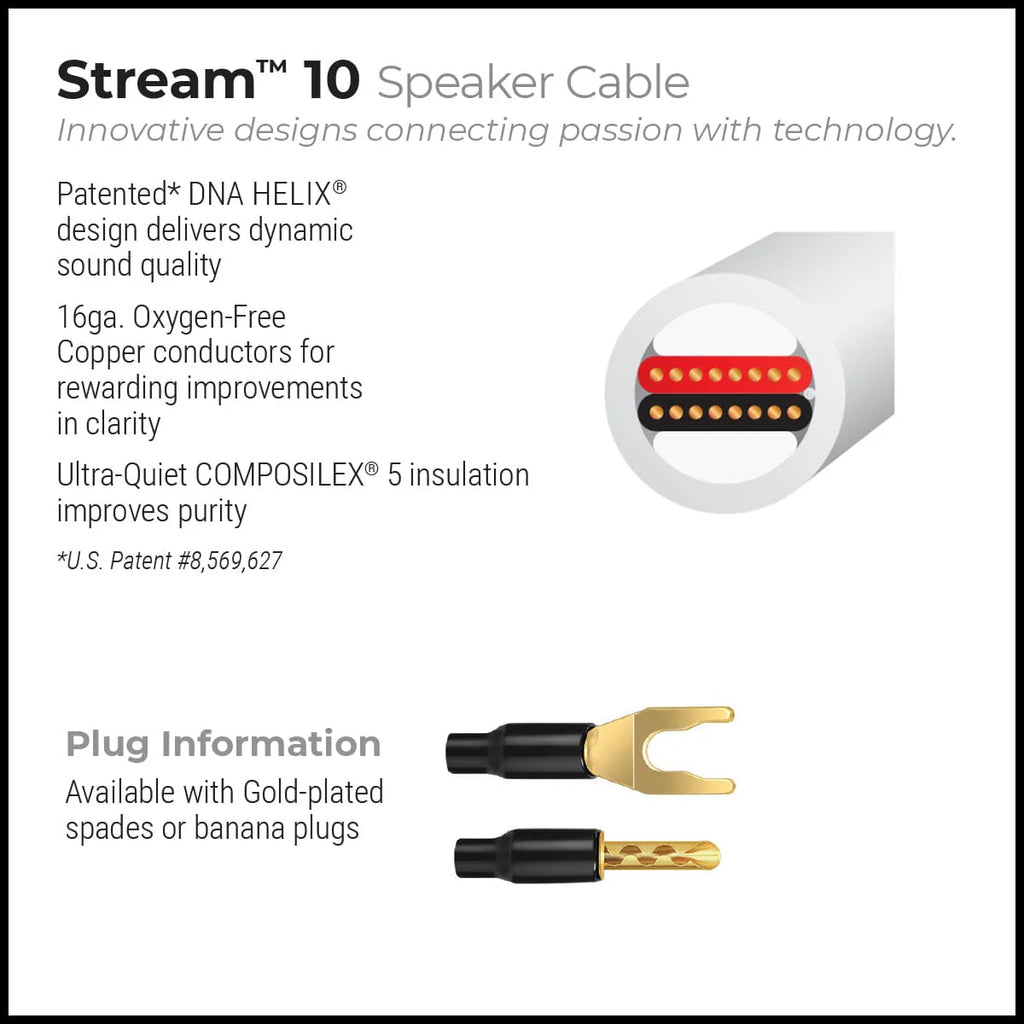 Wireworld Stream™ 10 Speaker Cable