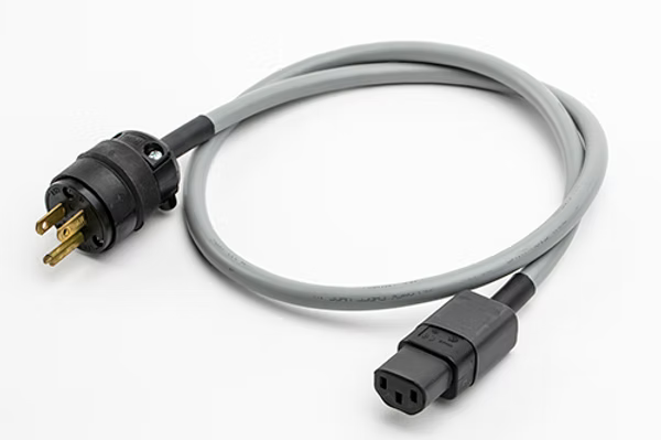 Straight Wire Gray Lightning Power Cable