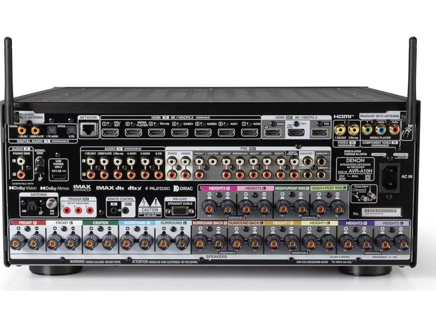 Denon AVR-A10H 13.4-Channel 8K AV Receiver
