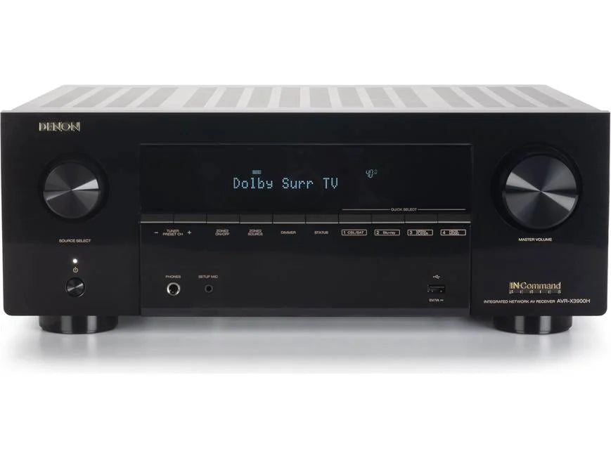 Denon AVR-X3900H 9.4-Channel 8K AV Receiver