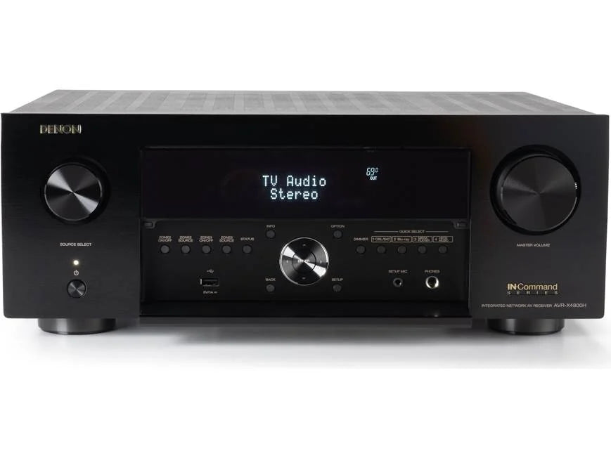 Denon AVR-X4800H 9.4-Channel 8K AV Receiver