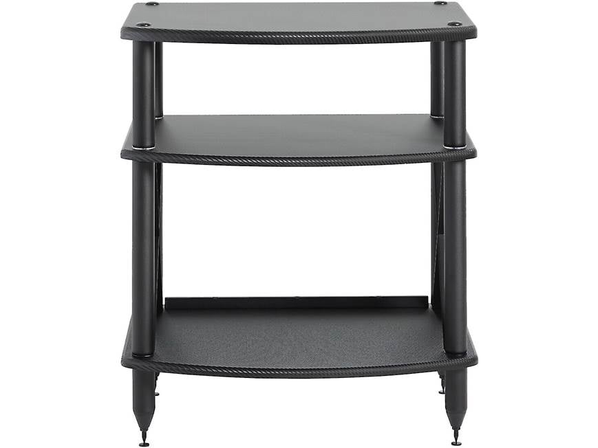 Pangea Audio Vulcan Turntable Stand - 3-shelf Audio Stand (Carbon Fiber)