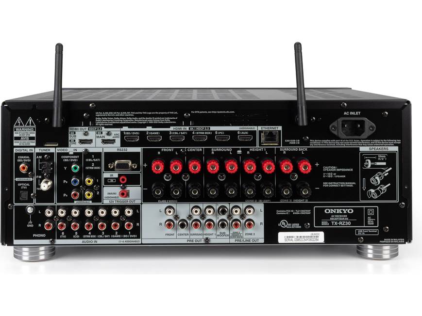 Onkyo TX-RZ30 9.2-Channel AV Receiver
