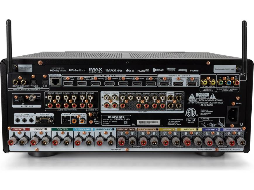 Marantz CINEMA 40 Reference 9.4-Channel AV Receiver