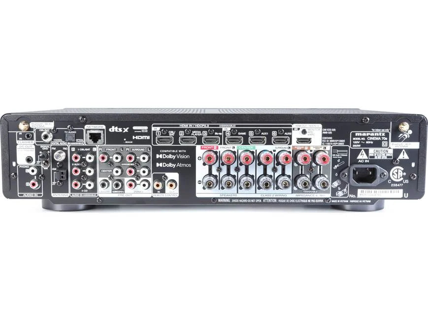 Marantz CINEMA 70s SERIES 2 7.2-Channel Slimline AV Receiver