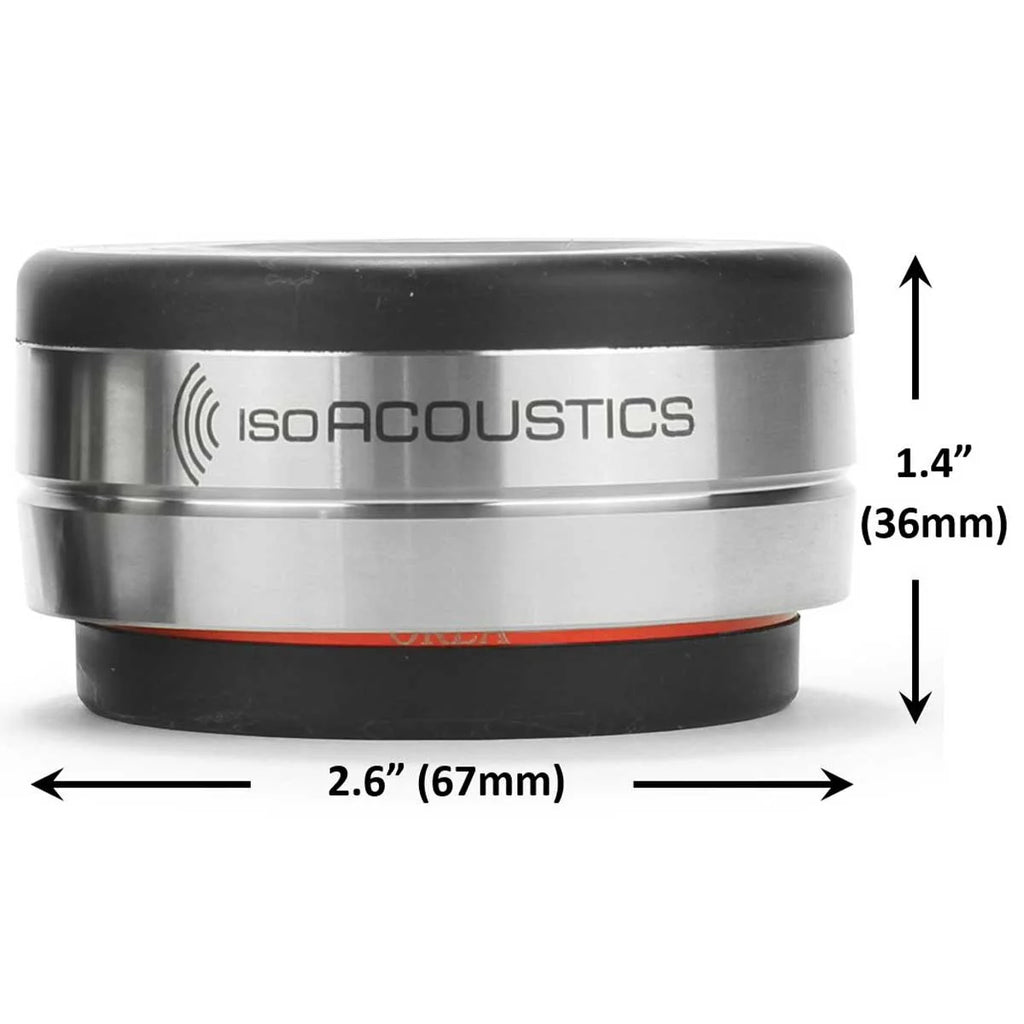 IsoAcoustics Orea Bordeaux Isolation Puck (Each)