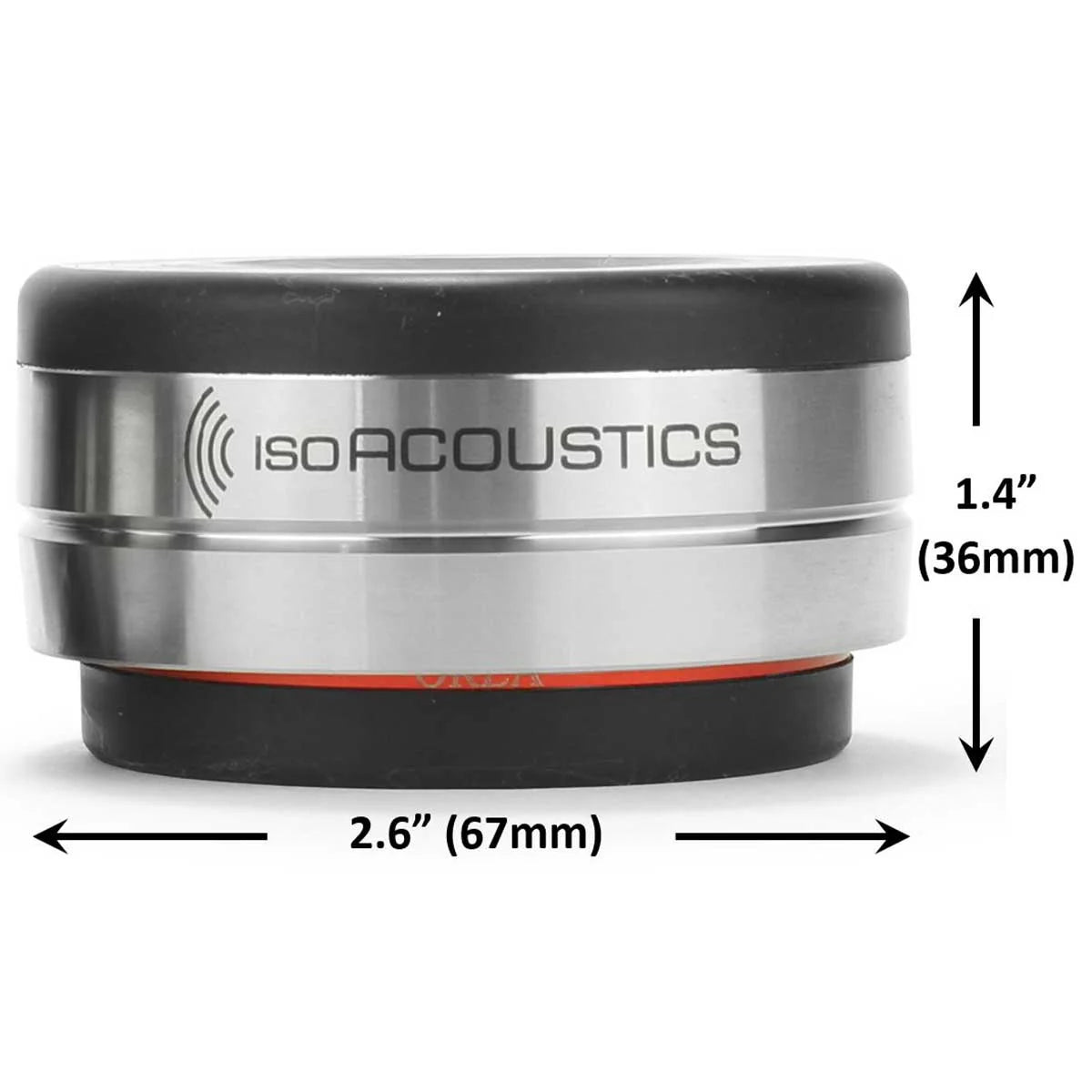 IsoAcoustics Orea Bordeaux Isolation Puck (Each)