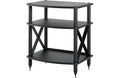 Pangea Audio Vulcan Turntable Stand - 3-shelf Audio Stand (Black)