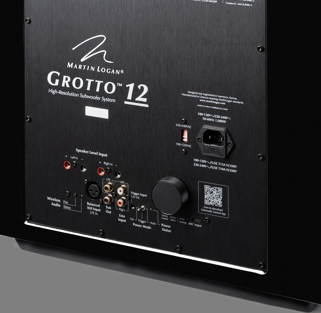 Martin Logan Grotto 12 12-Inch Powered Subwoofer